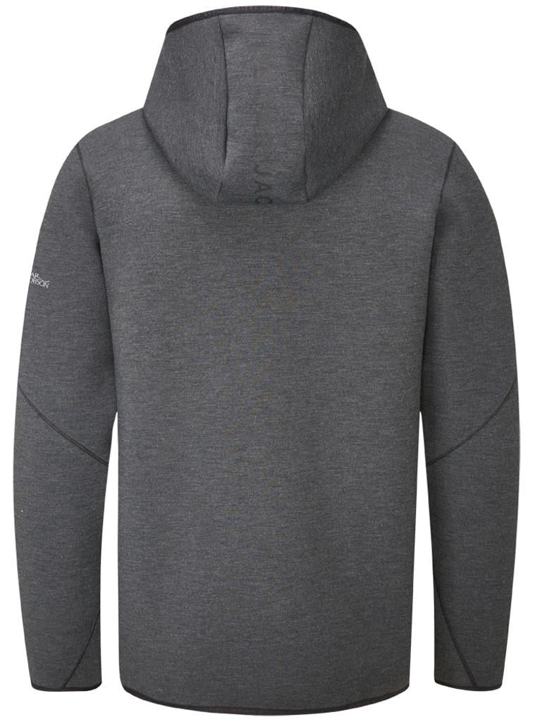 Oscar Jacobson Dayne Tech Hoodie - Black Marl