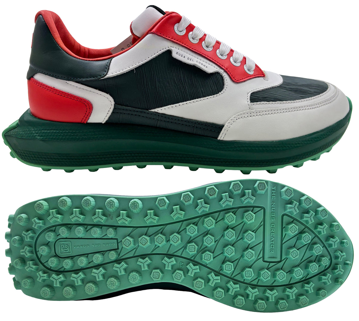 Duca Del Cosma Davanti Spikeless Golf Shoes - SAMPLE - Shaded Spruce
