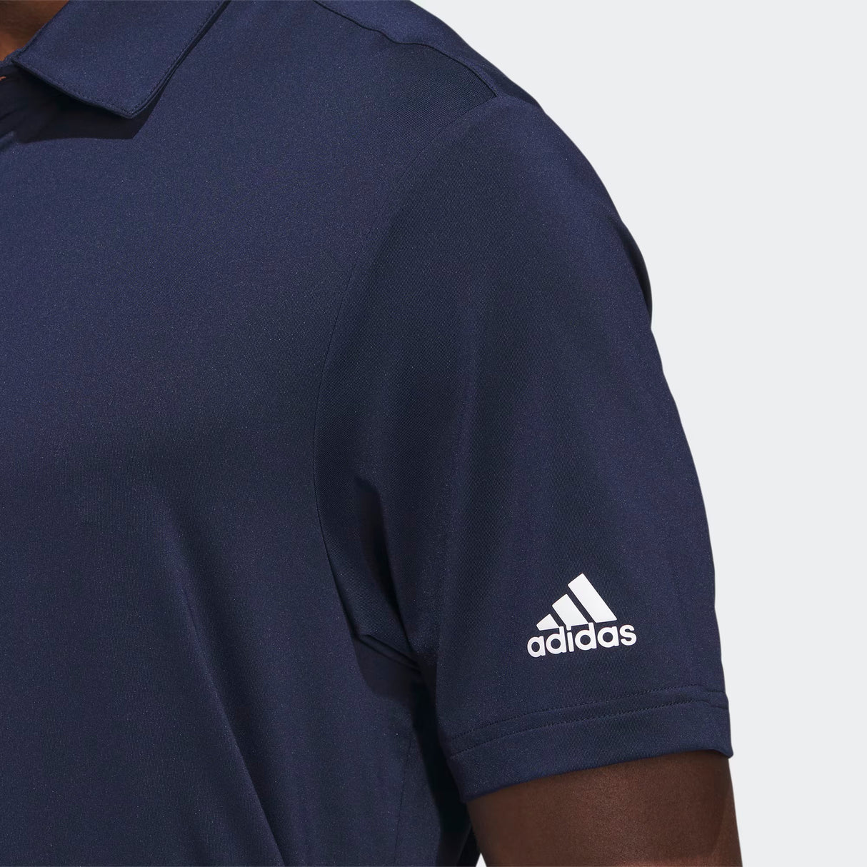 Adidas Ultimate 365 Solid Left Sleeve Logo Polo Shirt - Navy