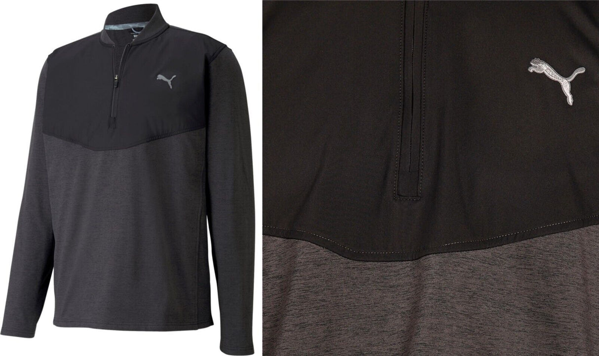 Puma Golf Cloudspun Stealth Blade 1/4 Zip Pullover