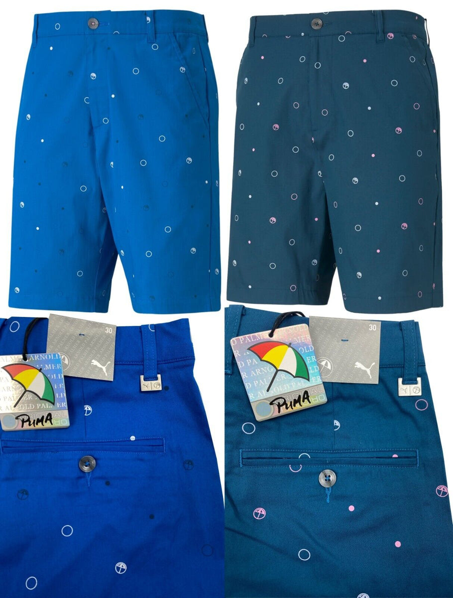 Puma Golf X Arnold Palmer LTD Edition Circle Print Golf Shorts Glyde Golf