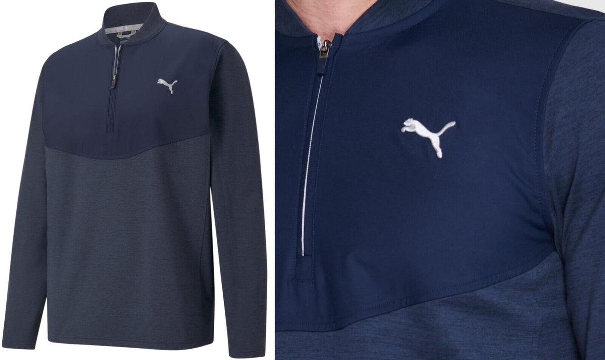 Puma Golf Cloudspun Stealth Blade 1/4 Zip Pullover