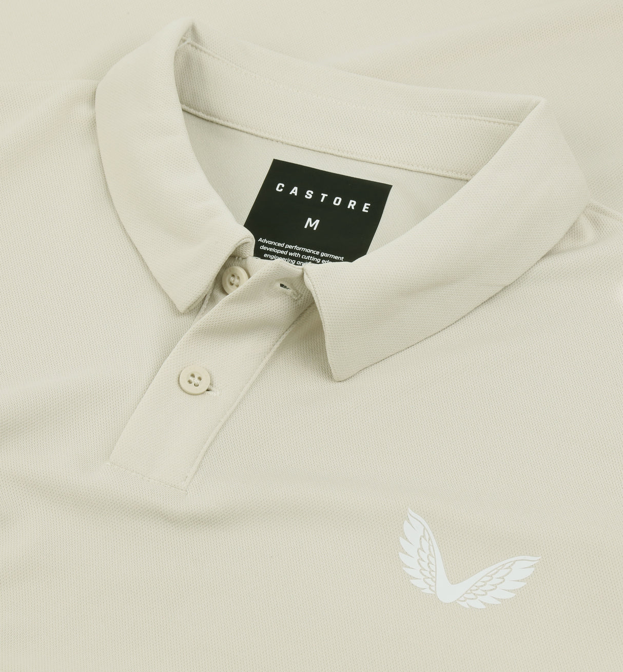 Castore Golf Tota Performance Polo Shirt - Stone