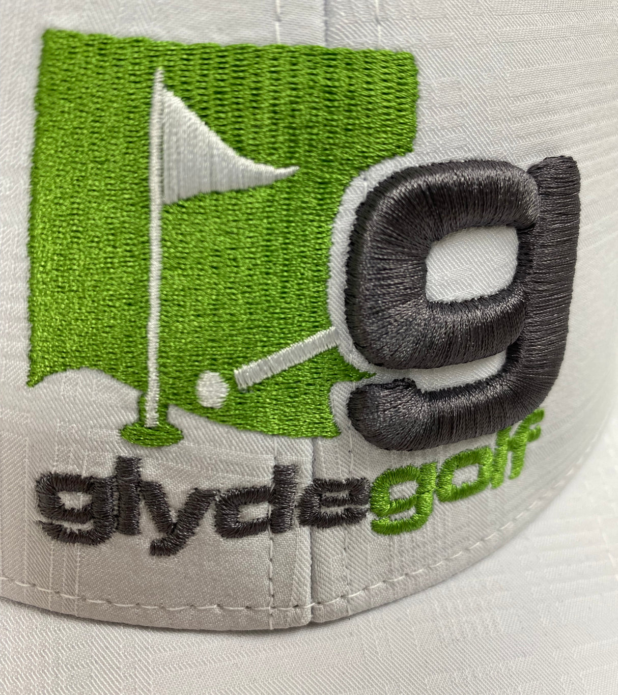 Glyde Golf X Taylormade Tour Trucker Performance Mesh Cap - White / Black