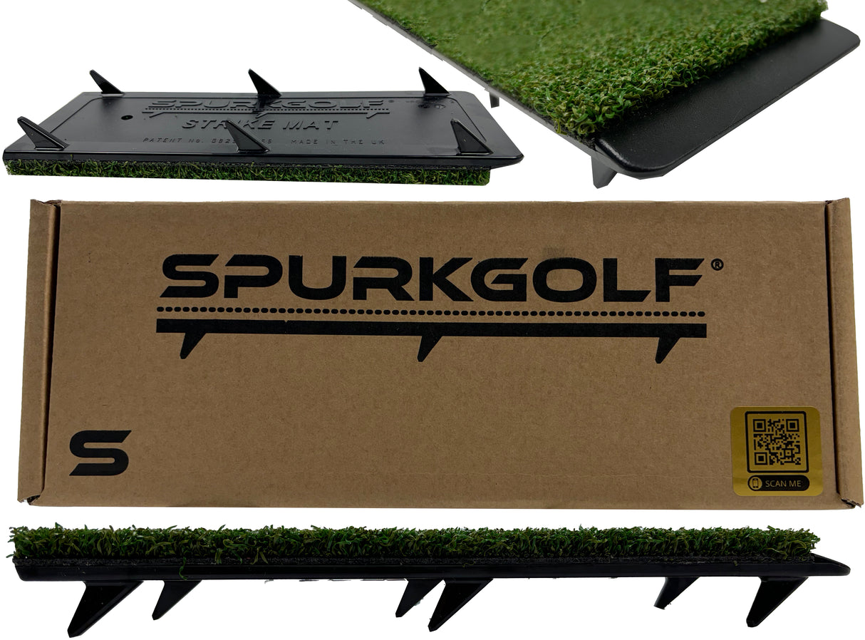 Spurk Golf Fairway Mat V2.0 - Winter Rules Golf Mat - Short Pile
