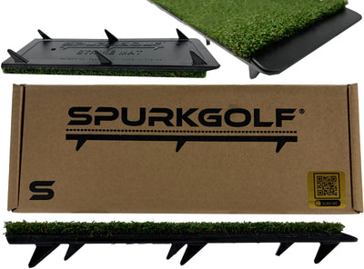 Spurk Golf Fairway Mat V2.0 - Winter Rules Golf Mat - Short Pile