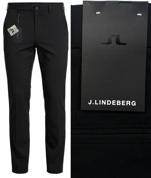 J Lindeberg Elof Performance Golf Trousers - Black