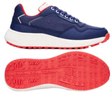 Duca Del Cosma Genova Spikeless Golf Shoes - SAMPLE - Navy / Red
