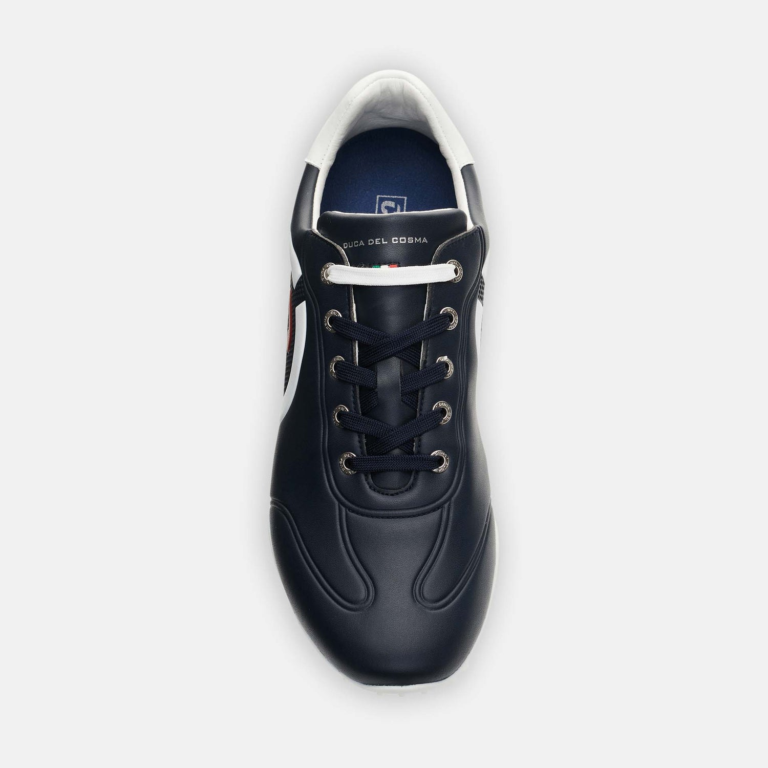 Duca Del Cosma Kingscup Premium Spikeless Golf Shoes - Navy - Handmade in 🇵🇹