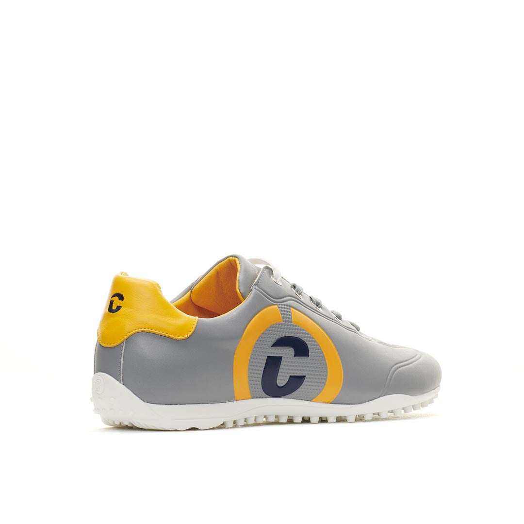 Duca Del Cosma Kingscup Premium Spikeless Golf Shoes - Grey - Handmade in 🇵🇹