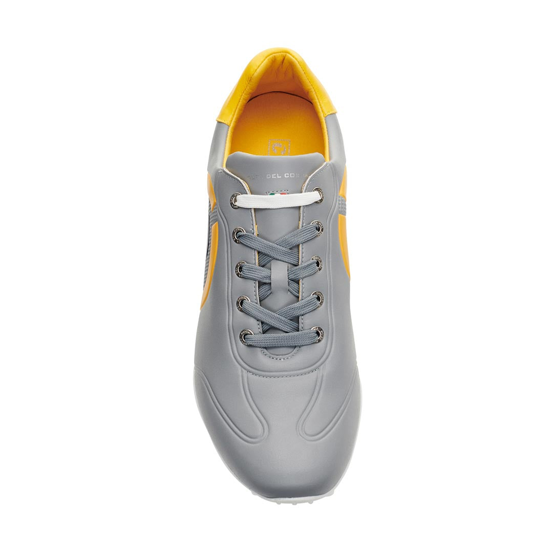 Duca Del Cosma Kingscup Premium Spikeless Golf Shoes - Grey - Handmade in 🇵🇹