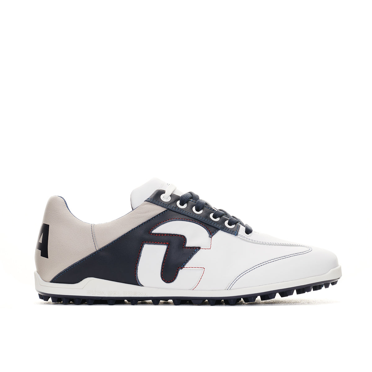 Duca Del Cosma Kubaneo Premium Spikeless Golf Shoes - White - Handmade in 🇵🇹
