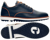 Duca Del Cosma Elpaso Premium Spikeless Golf Shoes - Navy - Handmade in 🇵🇹