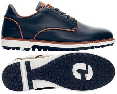 Duca Del Cosma Elpaso Premium Spikeless Golf Shoes - Navy - Handmade in 🇵🇹