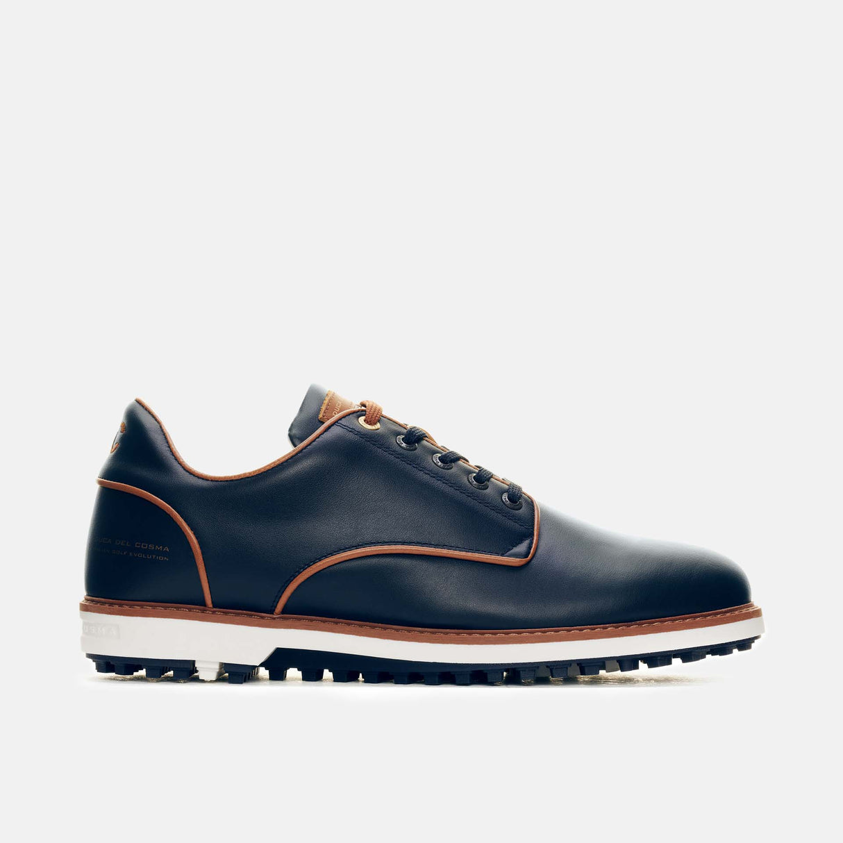 Duca Del Cosma Elpaso Premium Spikeless Golf Shoes - Navy - Handmade in 🇵🇹
