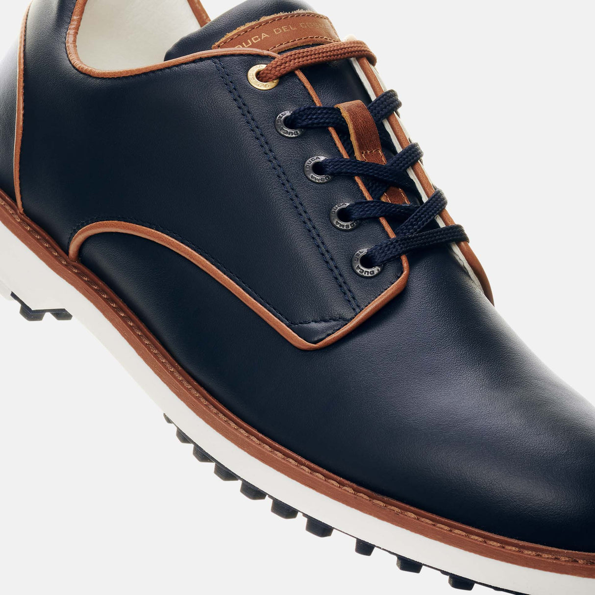 Duca Del Cosma Elpaso Premium Spikeless Golf Shoes - Navy - Handmade in 🇵🇹
