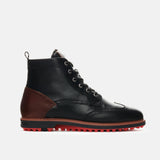 Duca Del Cosma Delago Premium Spikeless Golf Boots Shoes - Black - Handmade in 🇵🇹
