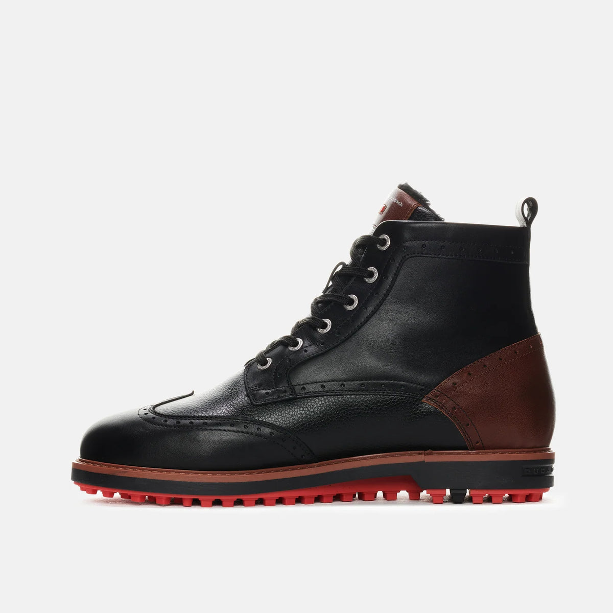 Duca Del Cosma Delago Premium Spikeless Golf Boots Shoes - Black - Handmade in 🇵🇹