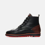 Duca Del Cosma Delago Premium Spikeless Golf Boots Shoes - Black - Handmade in 🇵🇹