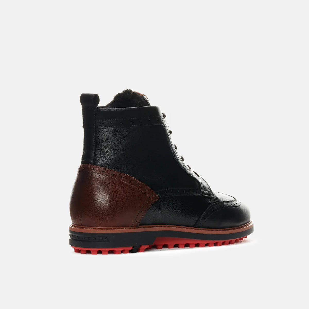 Duca Del Cosma Delago Premium Spikeless Golf Boots Shoes - Black - Handmade in 🇵🇹