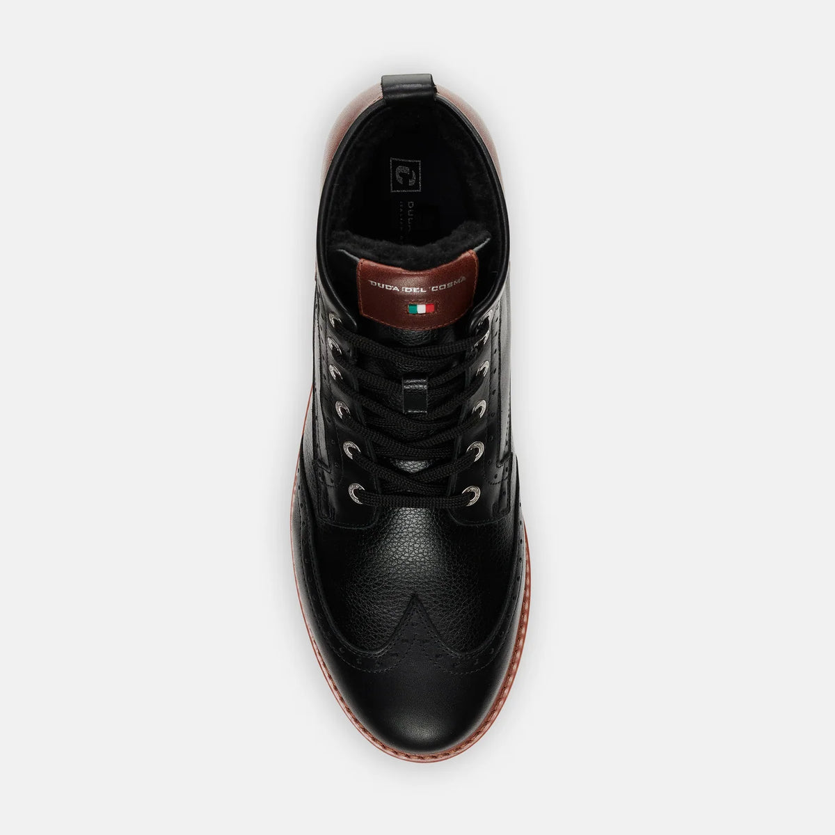 Duca Del Cosma Delago Premium Spikeless Golf Boots Shoes - Black - Handmade in 🇵🇹