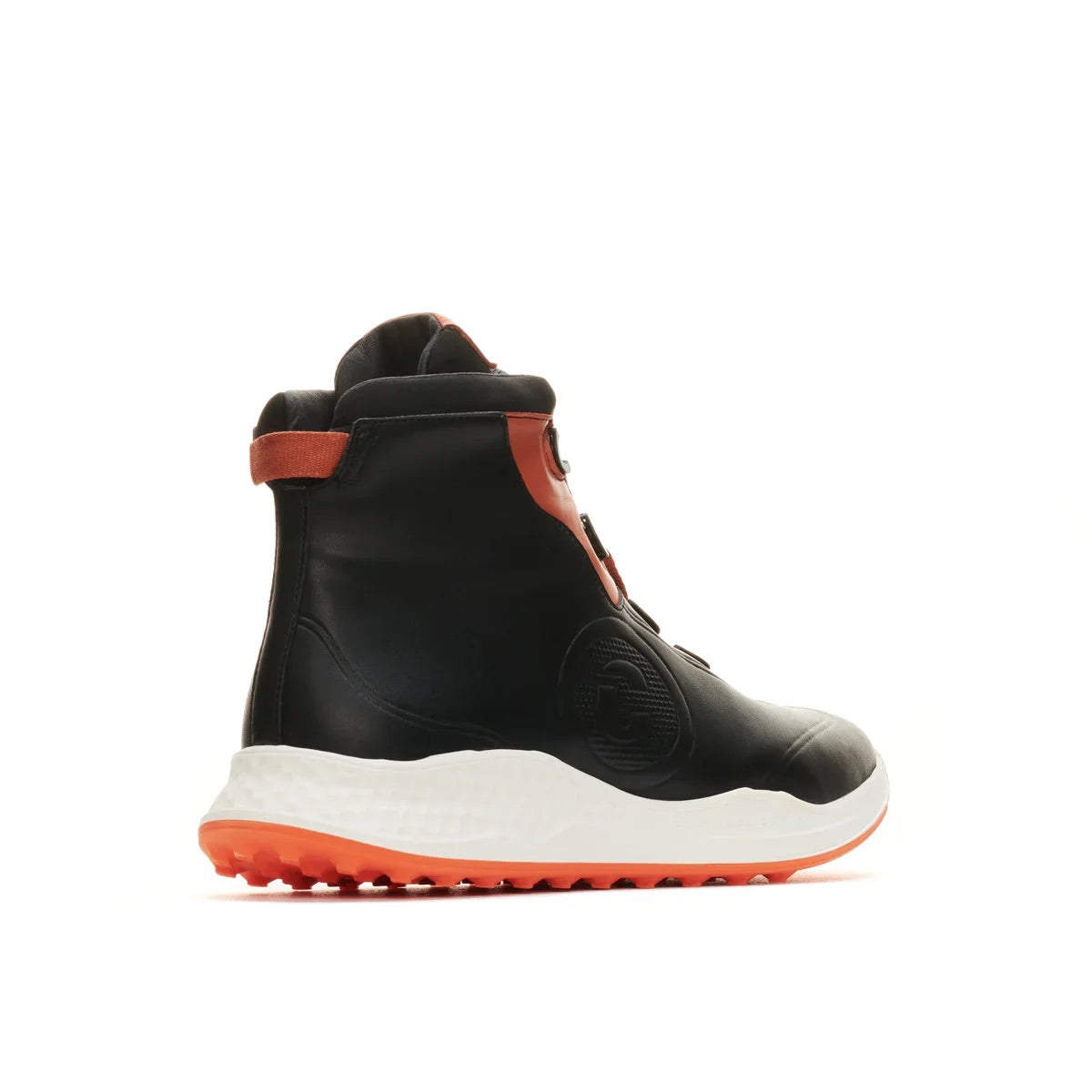 Duca Del Cosma Bologna BOA Premium Spikeless Golf Shoes Winter Boots - Black - Handmade in 🇵🇹