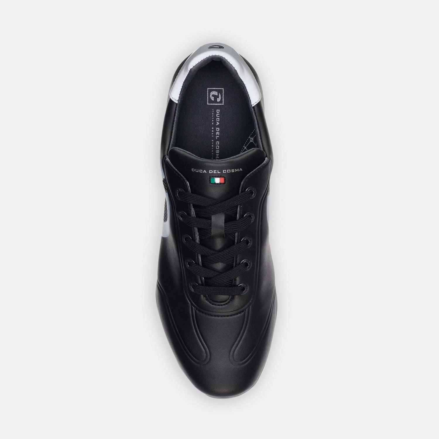 Duca Del Cosma Kingscup Premium Spikeless Golf Shoes - Black - Handmade in 🇵🇹