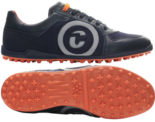 Duca Del Cosma Kuba 2.0 Premium Spikeless Golf Shoes - Navy - Handmade in 🇵🇹