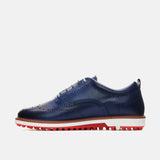 Duca Del Cosma Churchill Premium Spikeless Golf Shoes - Blue - Handmade in 🇵🇹