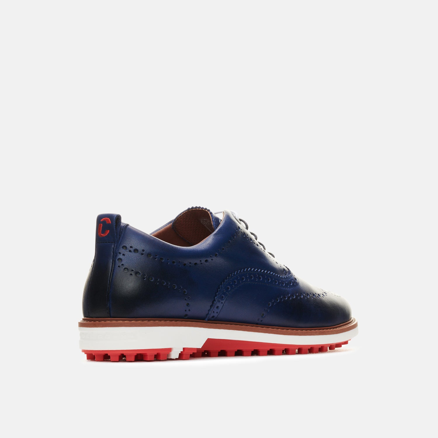 Duca Del Cosma Churchill Premium Spikeless Golf Shoes - Blue - Handmade in 🇵🇹