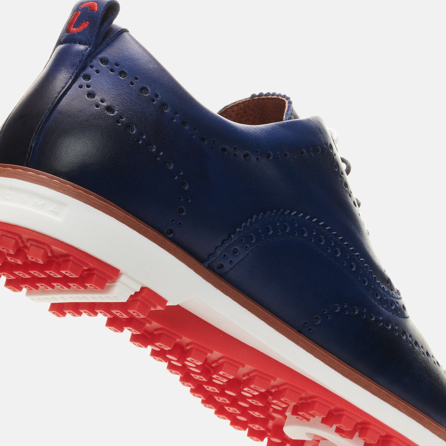 Duca Del Cosma Churchill Premium Spikeless Golf Shoes - Blue - Handmade in 🇵🇹
