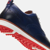 Duca Del Cosma Churchill Premium Spikeless Golf Shoes - Blue - Handmade in 🇵🇹