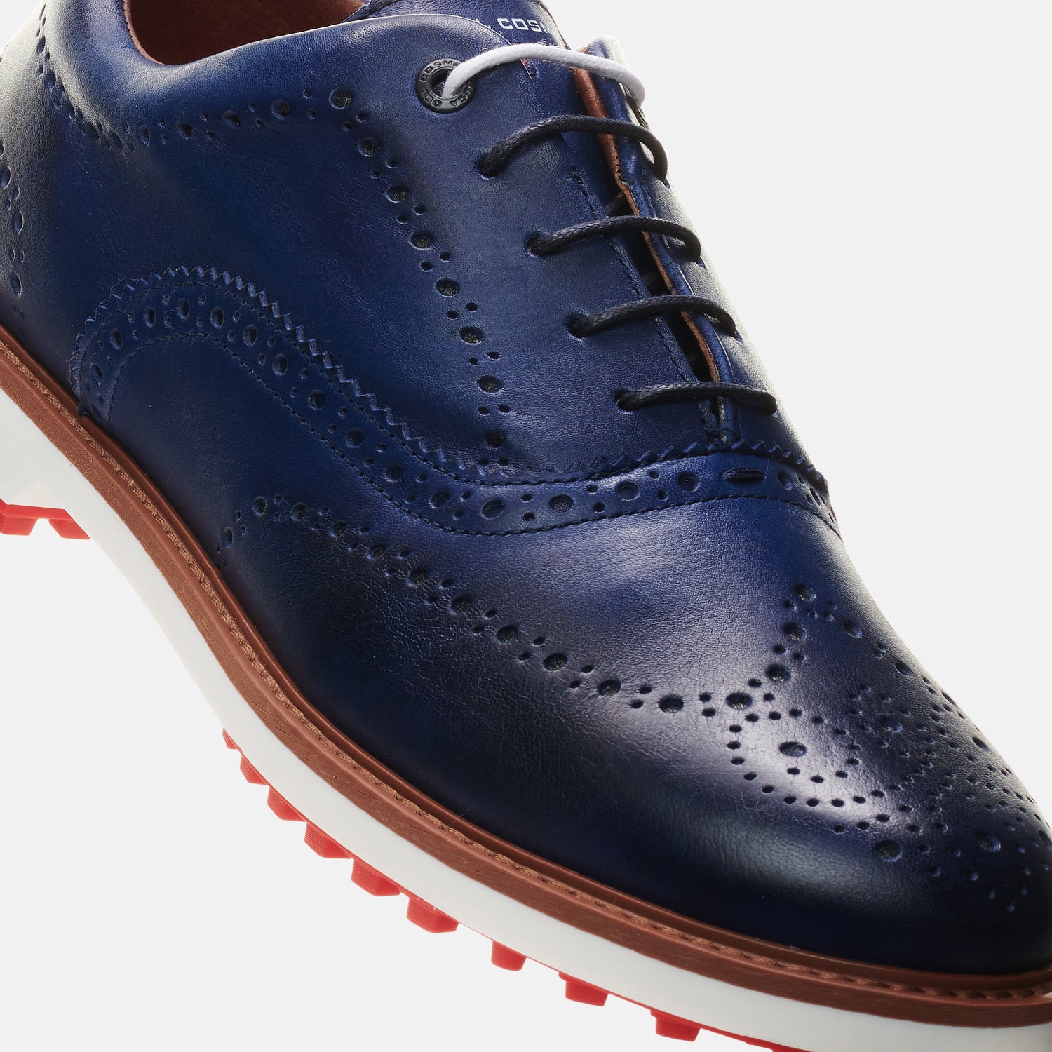 Duca Del Cosma Churchill Premium Spikeless Golf Shoes - Blue - Handmade in 🇵🇹