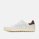 Duca Del Cosma Regent Premium Spikeless Golf Shoes - White - Handmade in 🇵🇹