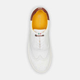 Duca Del Cosma Regent Premium Spikeless Golf Shoes - White - Handmade in 🇵🇹
