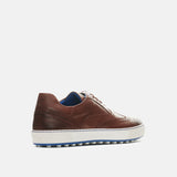 Duca Del Cosma Regent Premium Spikeless Golf Shoes - Cognac - Handmade in 🇵🇹