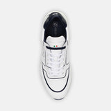 Duca Del Cosma Flyer Premium Spikeless Golf Shoes - White / Navy - Handmade in 🇵🇹