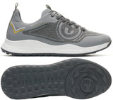 Duca Del Cosma Tomcat Spikeless Golf Shoes - Grey - Showerproof - Handmade in 🇵🇹