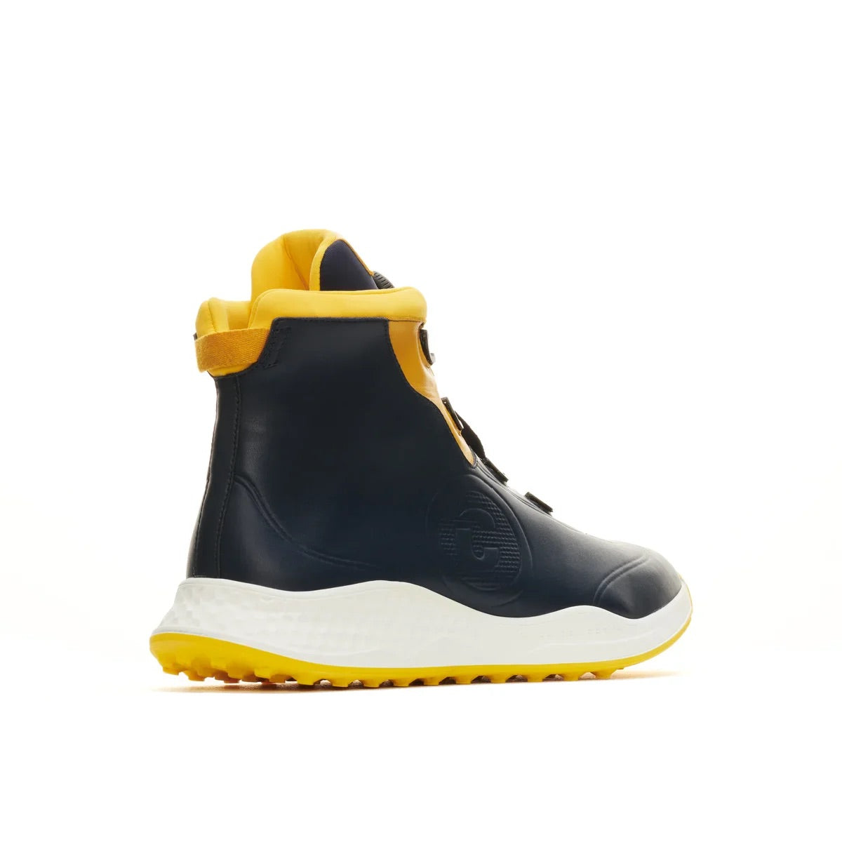 Duca Del Cosma Bologna BOA Premium Spikeless Golf Shoes Winter Boots - Navy - Handmade in 🇵🇹