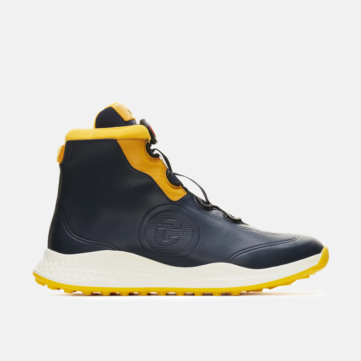Duca Del Cosma Bologna BOA Premium Spikeless Golf Boots Shoes - Navy - Handmade in 🇵🇹