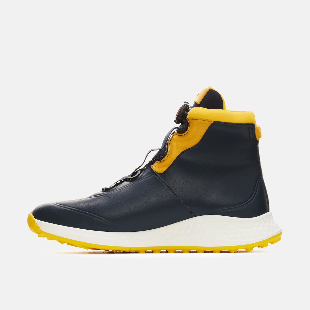 Duca Del Cosma Bologna BOA Premium Spikeless Golf Boots Shoes - Navy - Handmade in 🇵🇹