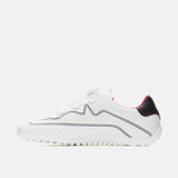 Duca Del Cosma Navarino BOA Premium Spikeless Golf Shoes - White - Handmade in 🇵🇹