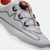 Duca Del Cosma Navarino BOA Premium Spikeless Golf Shoes - Grey - Handmade in 🇵🇹