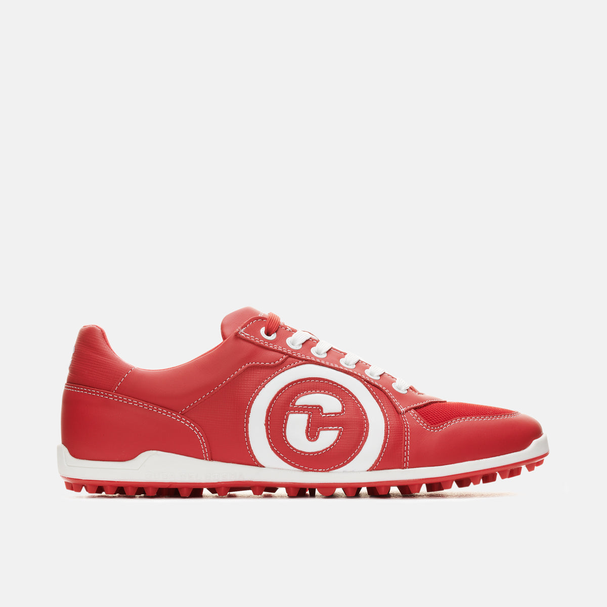 Duca Del Cosma Kuba 2.0 Premium Spikeless Golf Shoes - Red - Handmade in 🇵🇹