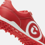 Duca Del Cosma Kuba 2.0 Premium Spikeless Golf Shoes - Red - Handmade in 🇵🇹
