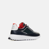 Duca Del Cosma Girona Premium Spikeless Golf Shoes - Navy / Red - Handmade in 🇵🇹