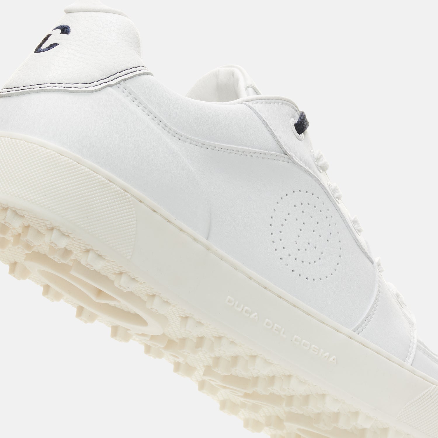 Duca Del Cosma Giordano Premium Spikeless Golf Shoes - White - Handmade in 🇵🇹