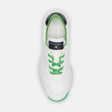 Duca Del Cosma Pagani Premium Spikeless Golf Shoes - White / Navy / Green - Handmade in 🇵🇹