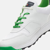 Duca Del Cosma Pagani Premium Spikeless Golf Shoes - White / Navy / Green - Handmade in 🇵🇹