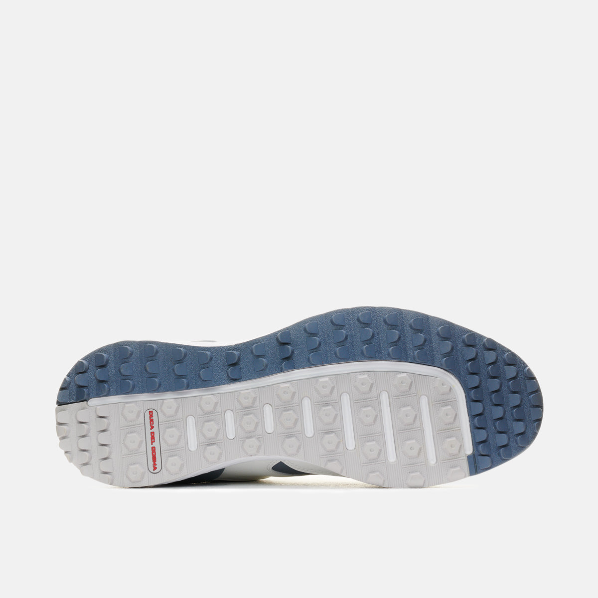 Duca Del Cosma Pagani Premium Spikeless Golf Shoes - White / Grey / Yellow - Handmade in 🇵🇹